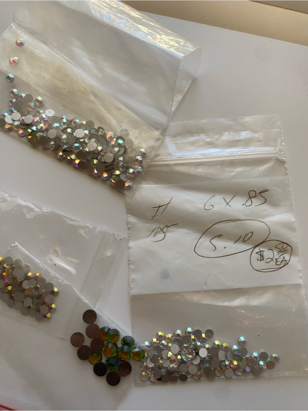 Swarovski & Premium Crystal Rhinestone Lot • Hotfix Flatback 20ss 30ss - Picture 6 of 10